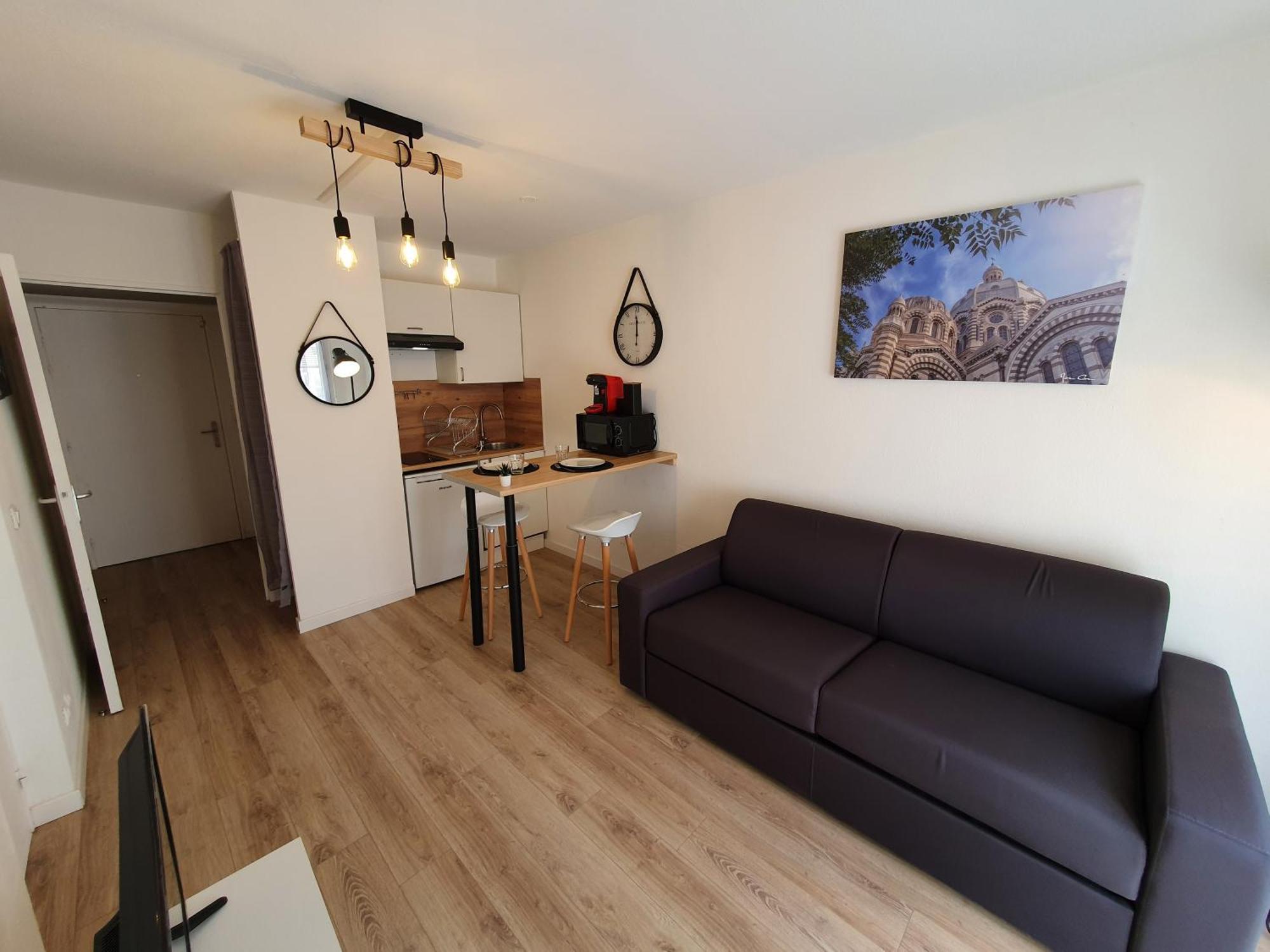Appartement Tout Equipe A 6 Minutes De La Gare St Charles Marselha Exterior foto