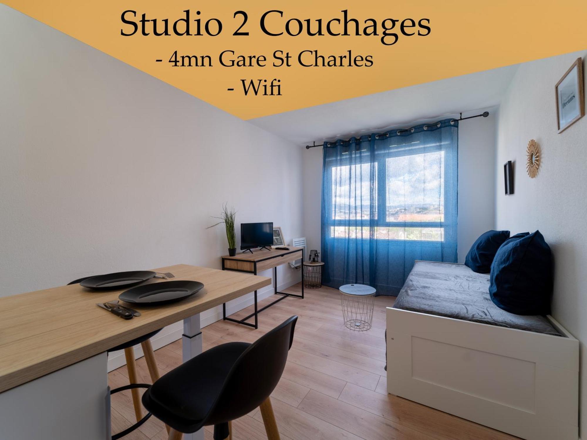 Appartement Tout Equipe A 6 Minutes De La Gare St Charles Marselha Exterior foto